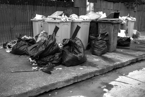 Rubbish junk removal team helping clear unwanted waste responsibly