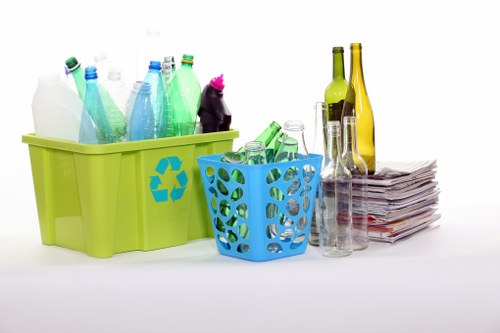 Loading a sofa into a removal vehicle for responsible disposal