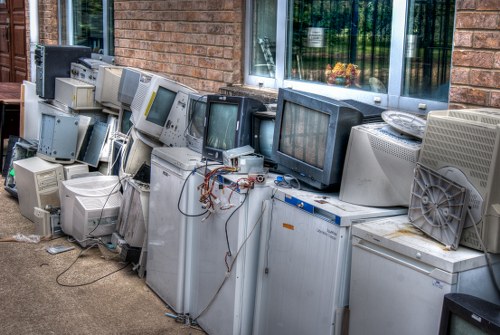 Responsible rubbish junk company managing clutter and disposal carefully