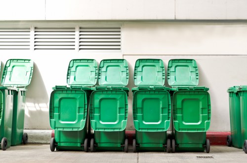Respectful rubbish clearance for an estate property with mixed household contents
