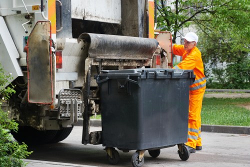 Commercial bins and waste clearing for mixed-use premises