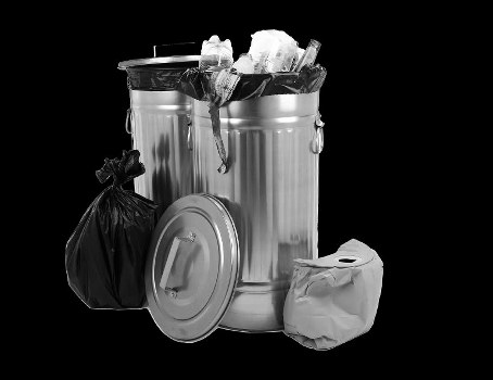 Local transfer station processing separated recycling materials
