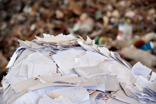 Local builders waste removal from a home renovation site