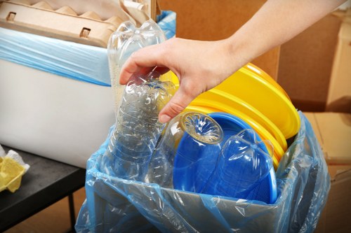 Clearing furniture and mixed household contents from a local property