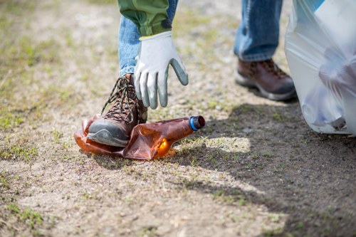 Staff training for safe rubbish removal and handling procedures